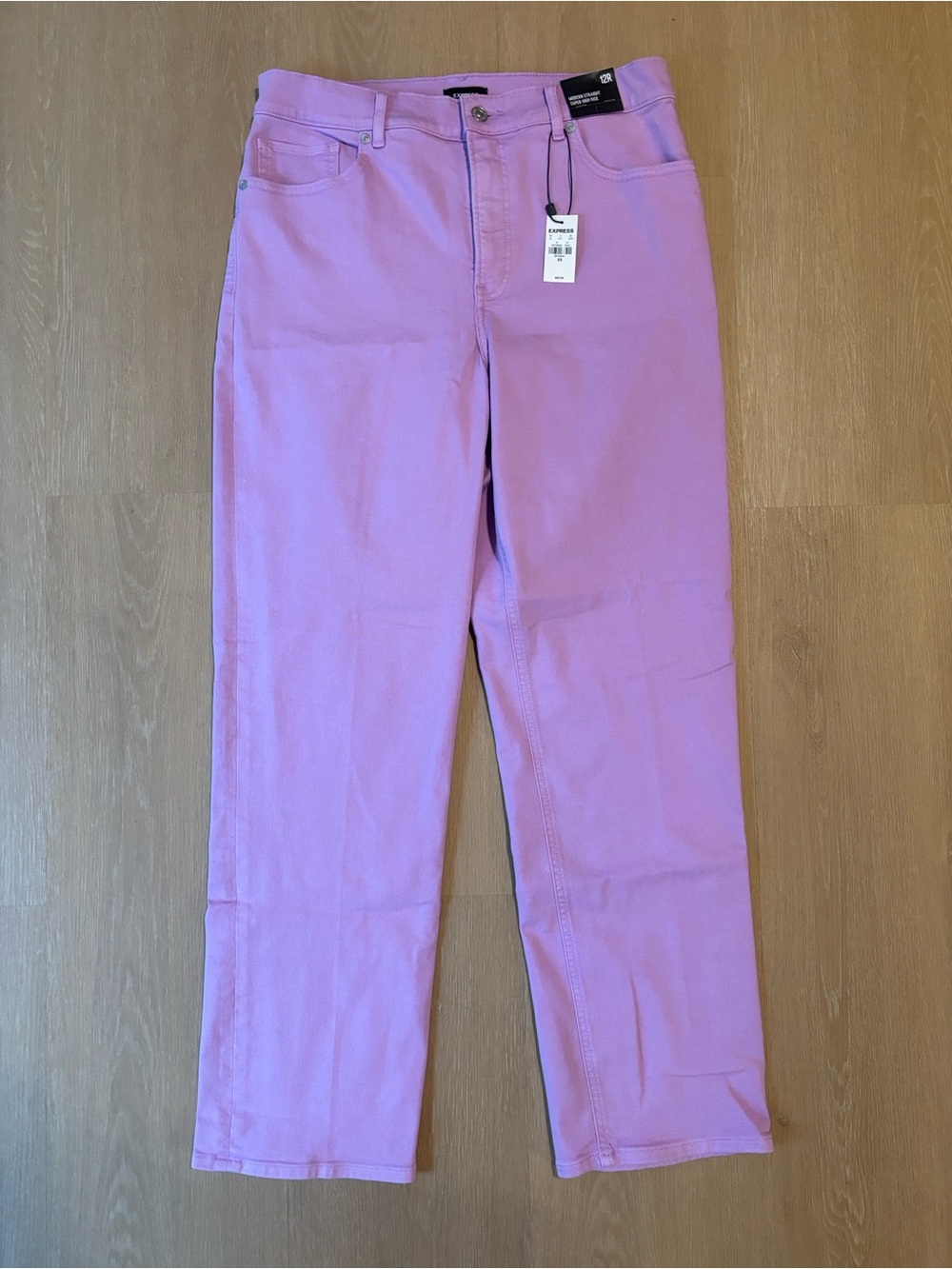 NWT Express Modern Straight Super High Rise Jeans size 12